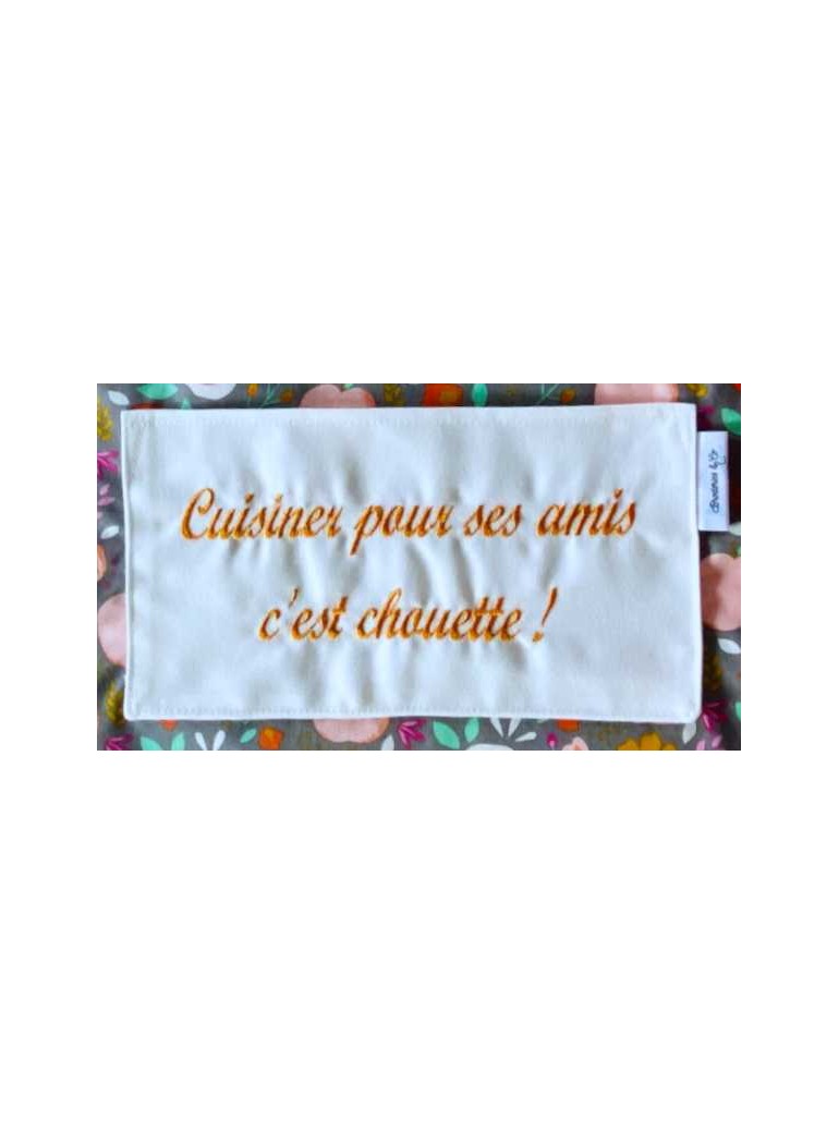 broderiesetco broderie Tablier enduit - Adulte 01B